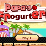 Papa's Frogurteria