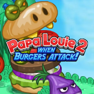 Papa Louie 2: When Burgers Attack (2013) (Flash) - Longplay (4K) 